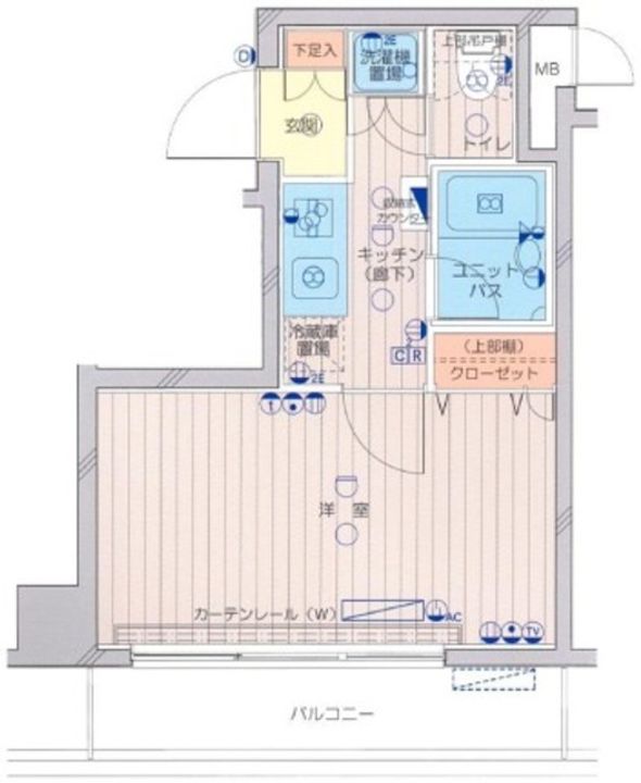 プロフ南大井の間取り