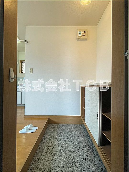 ノース上祖師谷の玄関