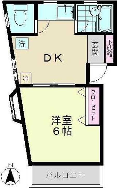 ノース上祖師谷の間取り