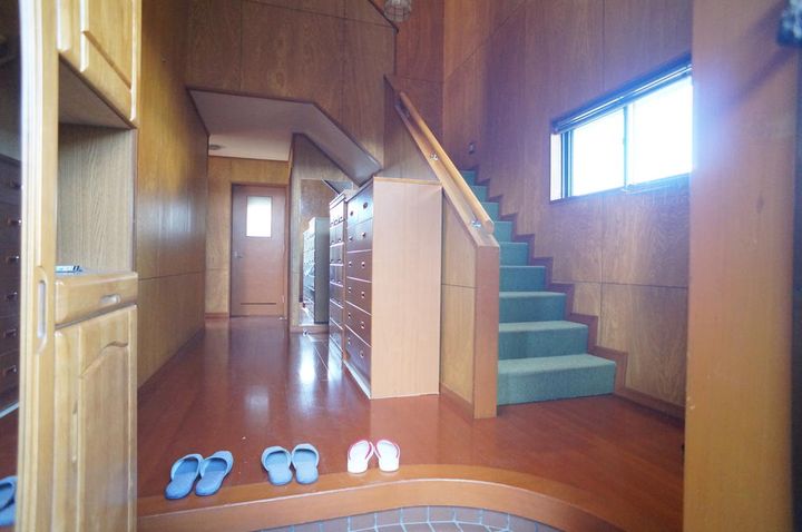 山梨県甲府市横根町(一戸建)の賃貸物件の玄関