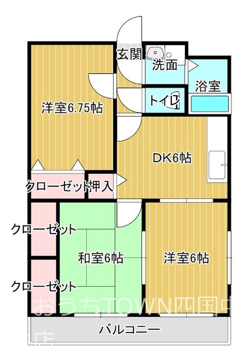 石川勉マンションの間取り
