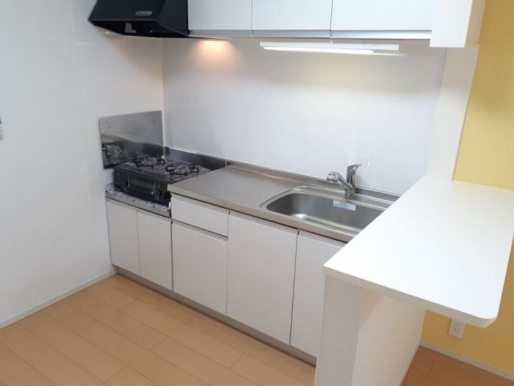 茨城県北茨城市平潟町(アパート)の賃貸物件のキッチン