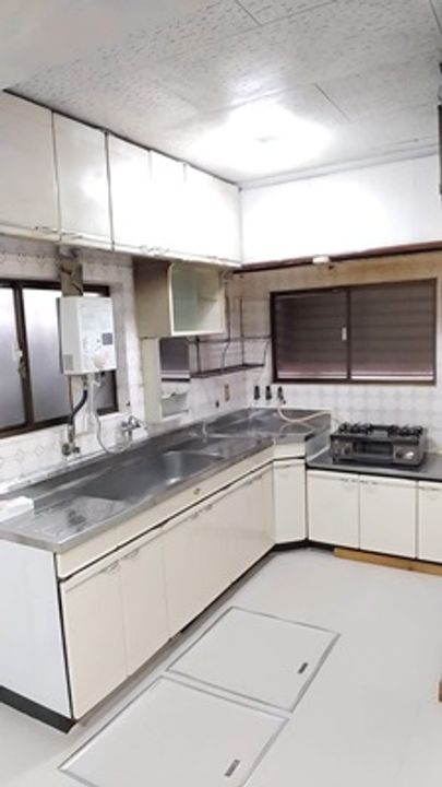 大阪府大阪市都島区御幸町2(一戸建)の賃貸物件のキッチン