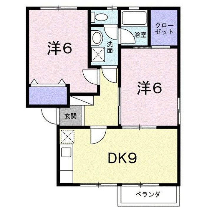 グリーンベルの間取り