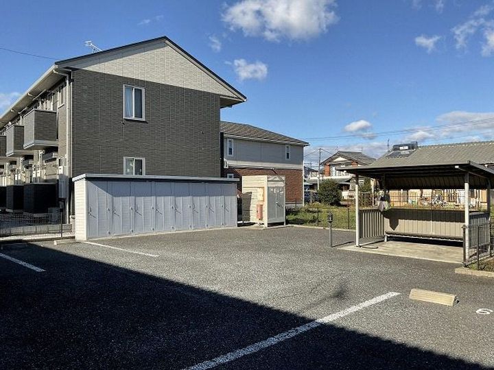 群馬県高崎市上中居町(アパート)の賃貸物件の地図