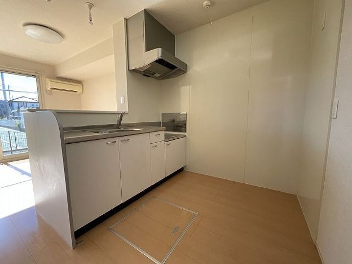 群馬県高崎市上中居町(アパート)の賃貸物件のキッチン