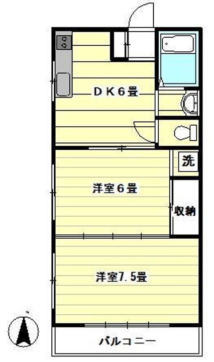 ヴィラルミナスの間取り