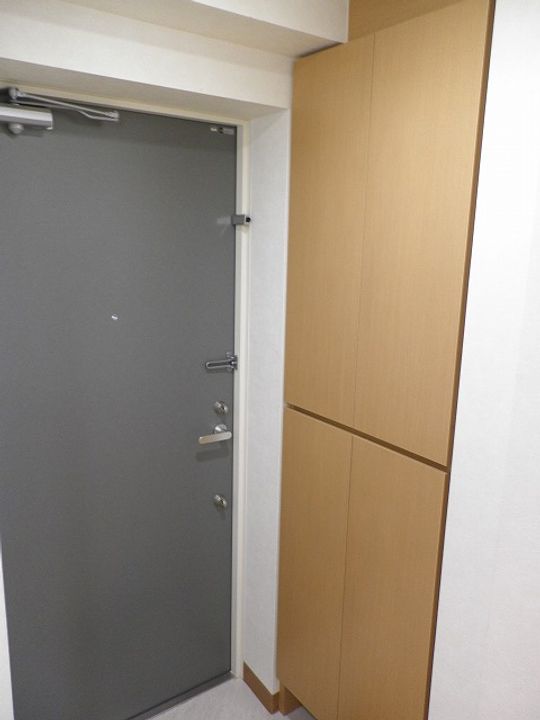 神奈川県川崎市川崎区境町(マンション)の賃貸物件の玄関