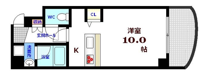 グランマーレ16の間取り