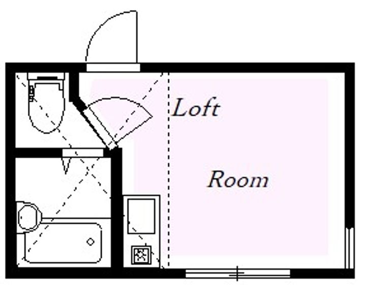 ユナイト川崎シャルルドゴールの間取り