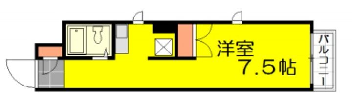 広島県広島市西区庚午中1(マンション)の賃貸物件の間取り