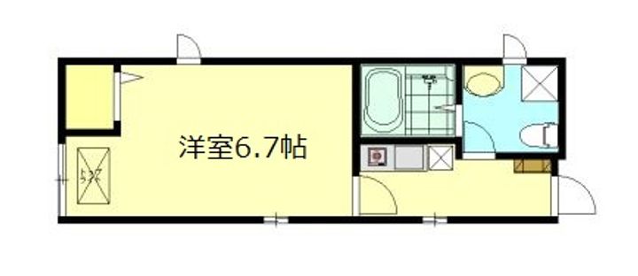 COMFIE横浜戸部の間取り