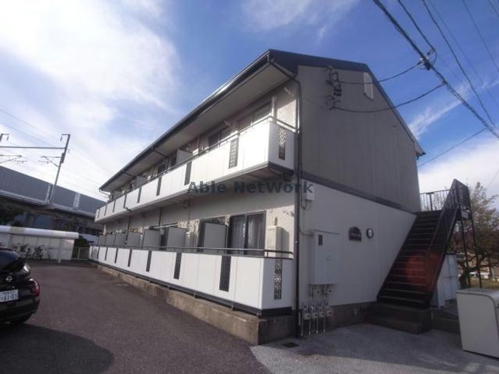 岐阜県不破郡垂井町表佐(アパート)の賃貸物件の外観