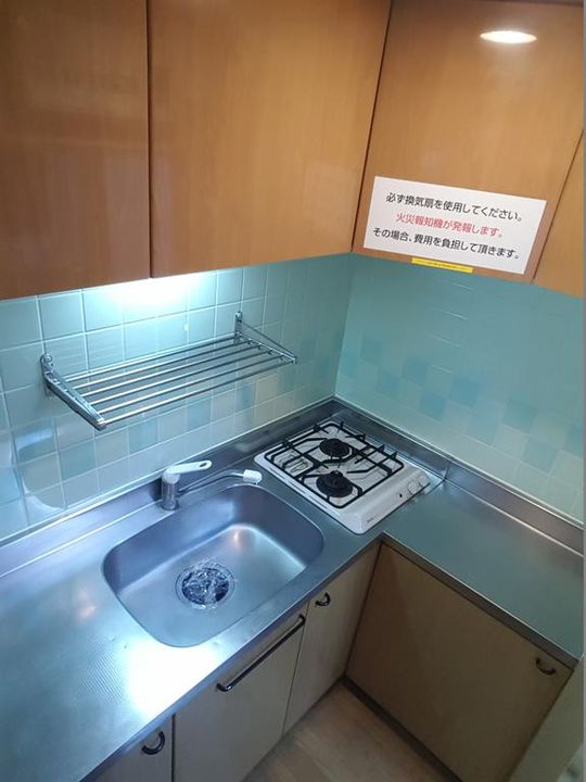福岡県福岡市中央区大手門1(マンション)の賃貸物件のキッチン