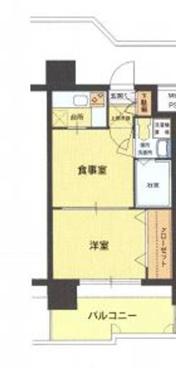 福岡県福岡市中央区大手門1(マンション)の賃貸物件の間取り