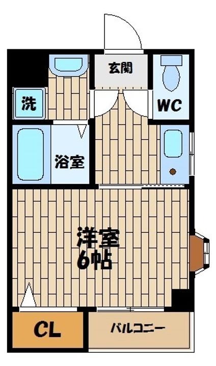 コートブリス野田の間取り