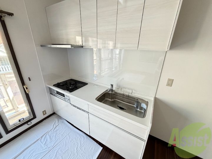 兵庫県神戸市灘区篠原本町5(一戸建)の賃貸物件のキッチン