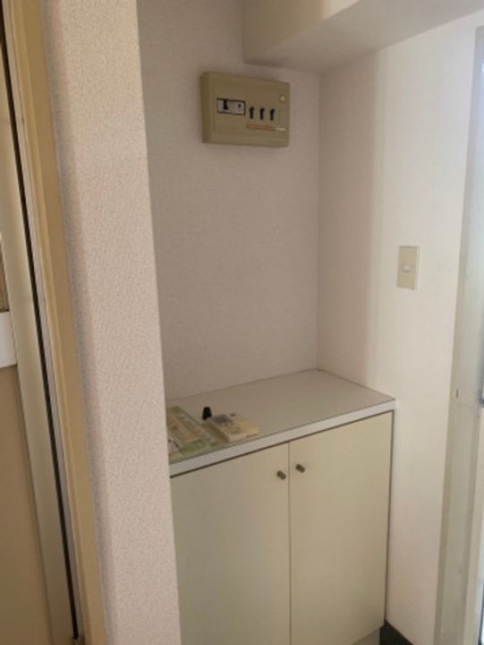 レジェンド草津南の玄関