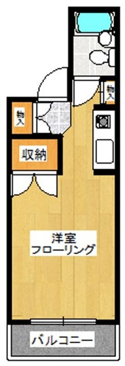 カメリヤの間取り