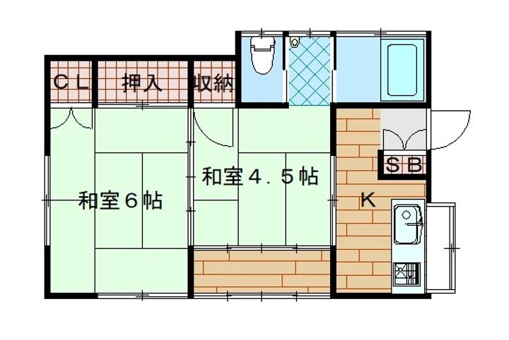埼玉県和光市下新倉4(一戸建)の賃貸物件の間取り