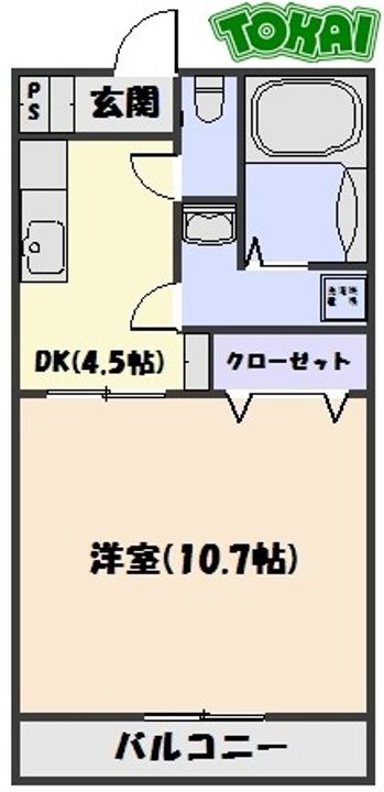Comfort Mansionの間取り