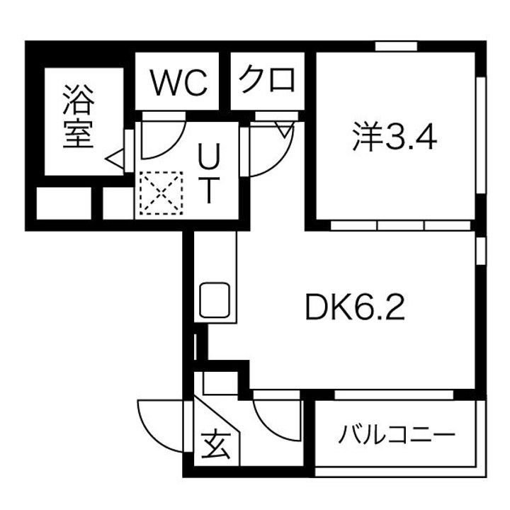 ハーモニック御器所の間取り