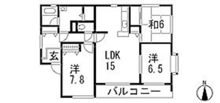 ウィンベル戸坂の間取り