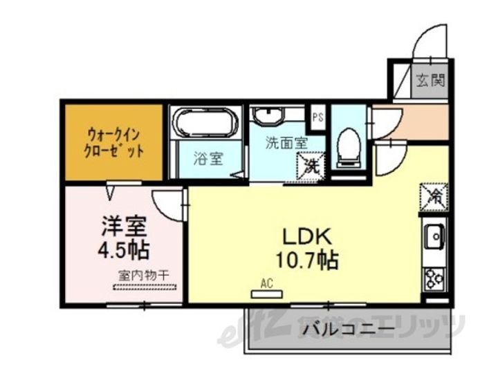 La Luce(ラ・ルーチェ)の間取り