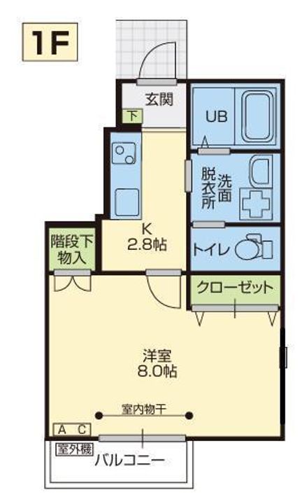 weal上野町の間取り
