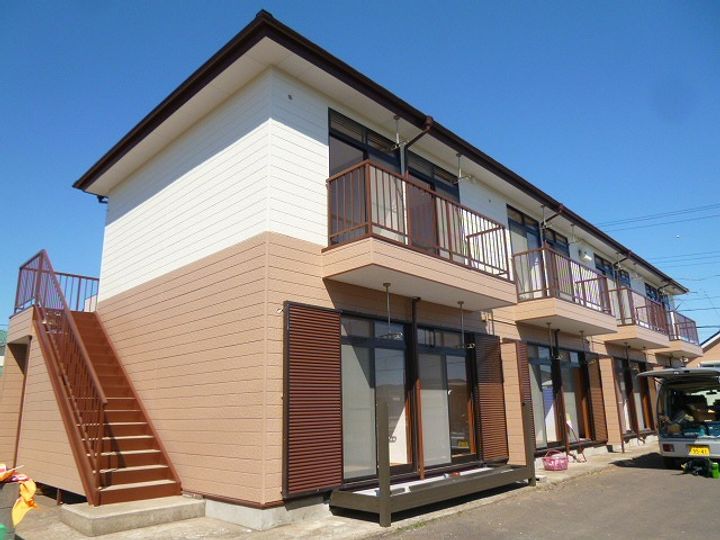 茨城県牛久市上柏田4(アパート)の賃貸物件の外観