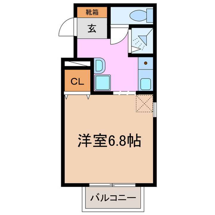 シャルムスズキの間取り