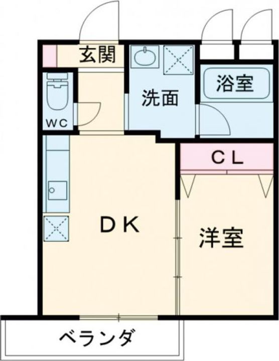 あさひレジデンス表町の間取り