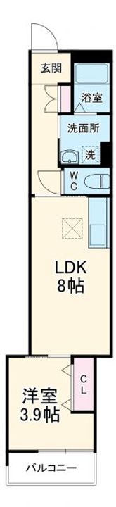 ペルル穴川の間取り