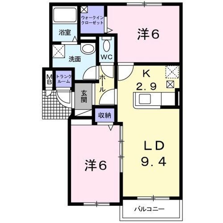 フーレビラの間取り