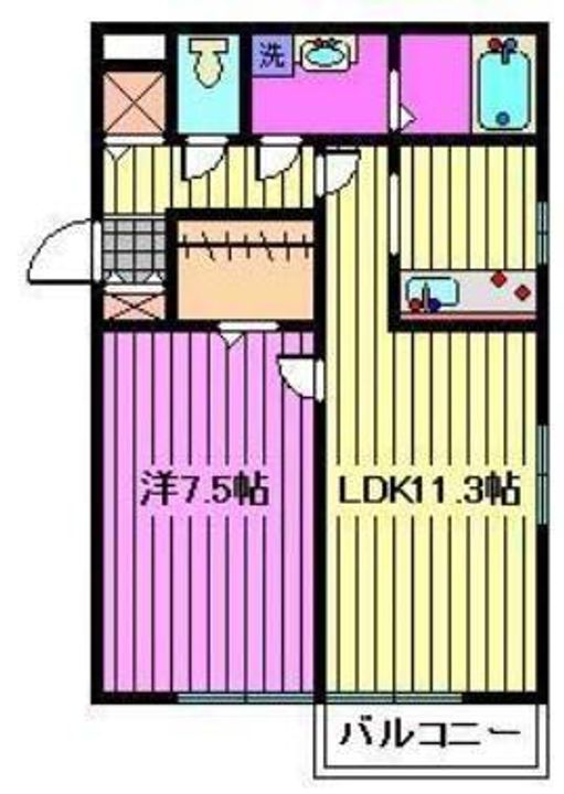 ソフィアメゾンの間取り