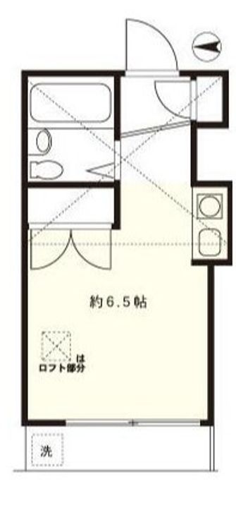 東京都世田谷区砧6(アパート)の賃貸物件の間取り