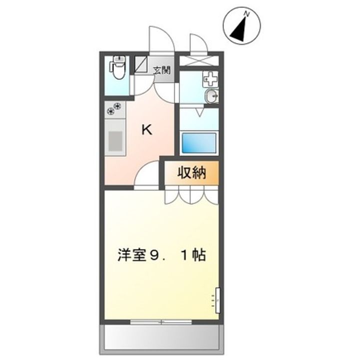 ラファエルの間取り