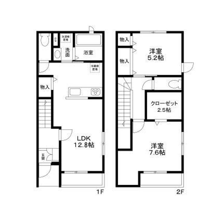 クレールの間取り