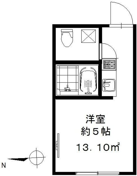 東京都荒川区東尾久3(マンション)の賃貸物件の間取り