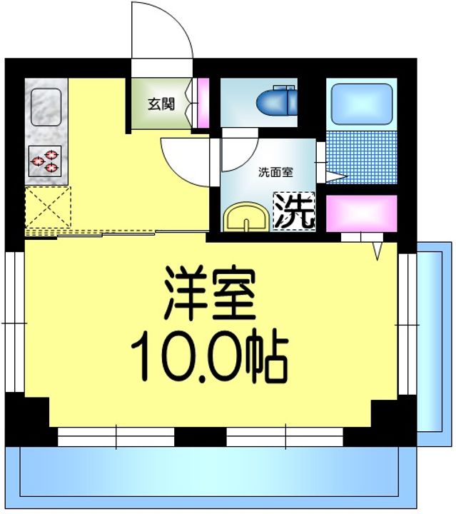 キュロコ舞浜弐番館の間取り