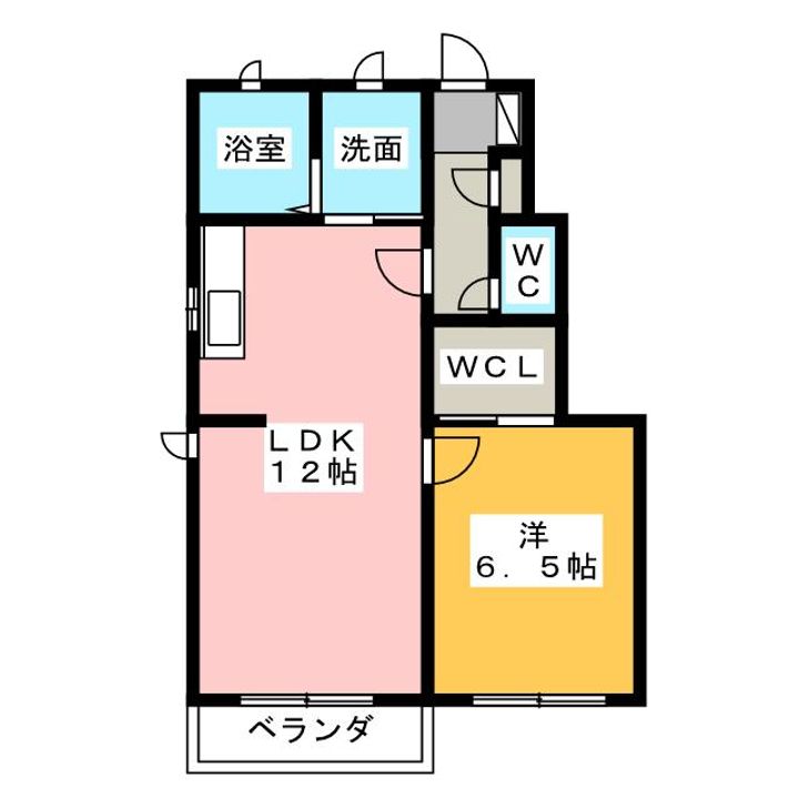 イーストリバーBの間取り