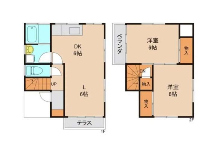 茨城県取手市井野台5(一戸建)の賃貸物件の間取り