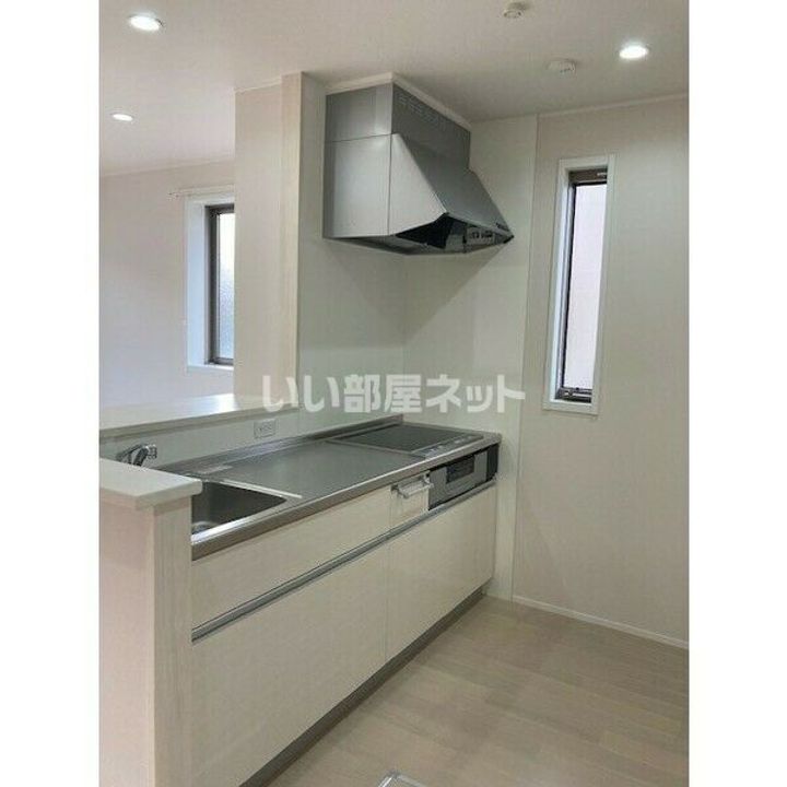 栃木県下野市烏ケ森1(アパート)の賃貸物件のキッチン