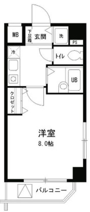 グランパアレ3の間取り