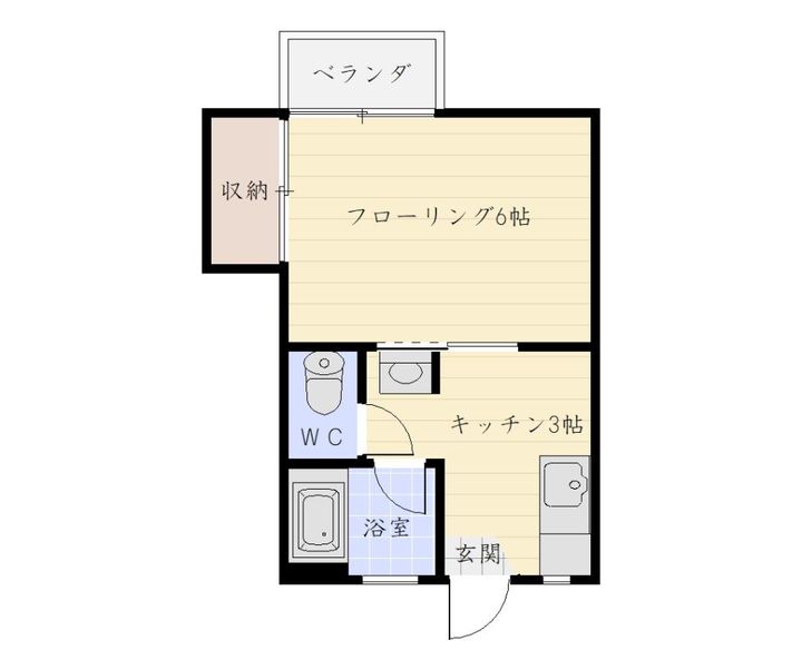 壱番館の間取り