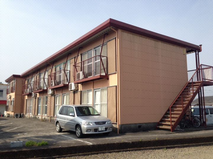 宮崎県都城市花繰町(アパート)の賃貸物件の外観