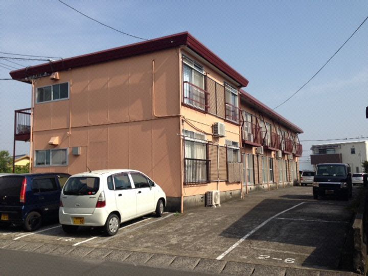 宮崎県都城市花繰町(アパート)の賃貸物件の外観