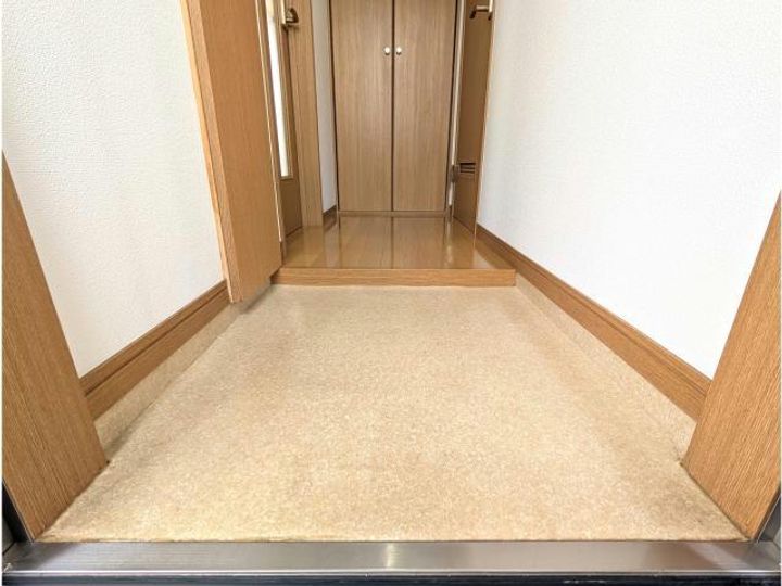 福島県郡山市富田町字北向(アパート)の賃貸物件の玄関