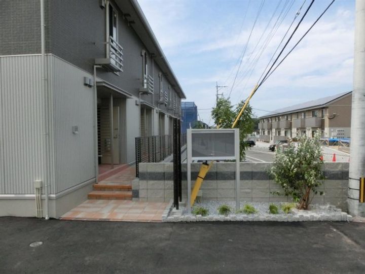 福岡県北九州市若松区小敷ひびきの1(アパート)の賃貸物件の地図