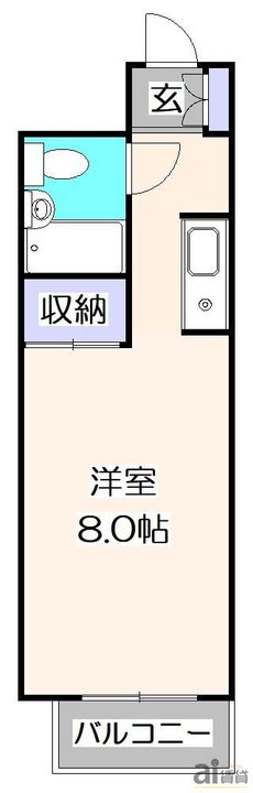 東京都小平市仲町(マンション)の賃貸物件の間取り
